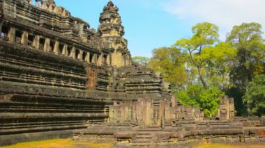 Kamboçya Angkor Wat Antik Taş Kalıntıları