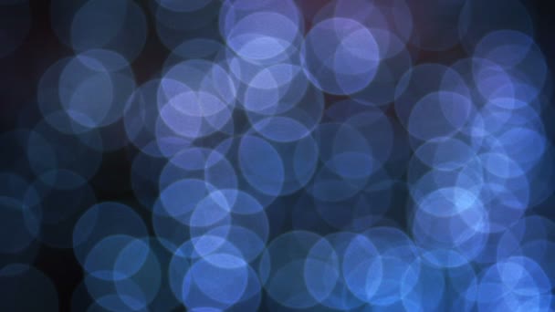 Bokeh Lumières se balançant dans une brise légère 