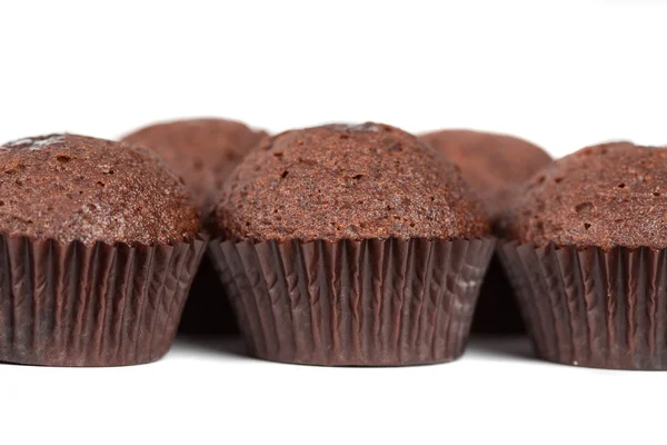 A fehér csokoládé cupcakes Muffin — Stock Fotó