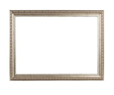 Beyaz arka plan üzerinde izole kare