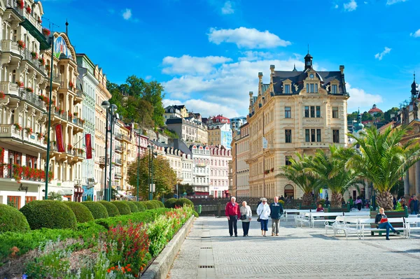 Karlovy Vary balneario Termas — Foto de Stock