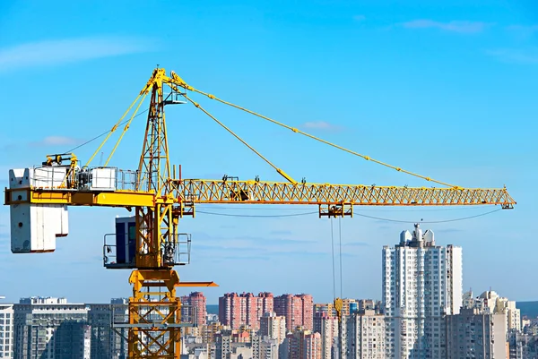 Sitio de construcción de ciudad —  Fotos de Stock