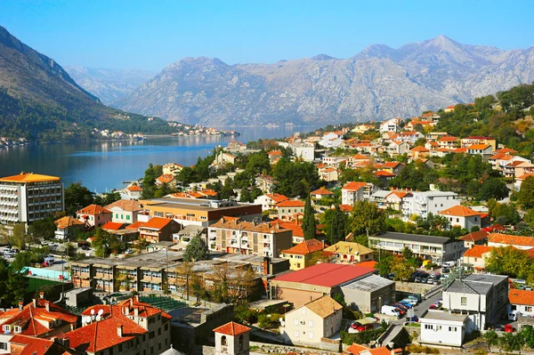 Városkép Kotor, Montenegro — Stock Fotó