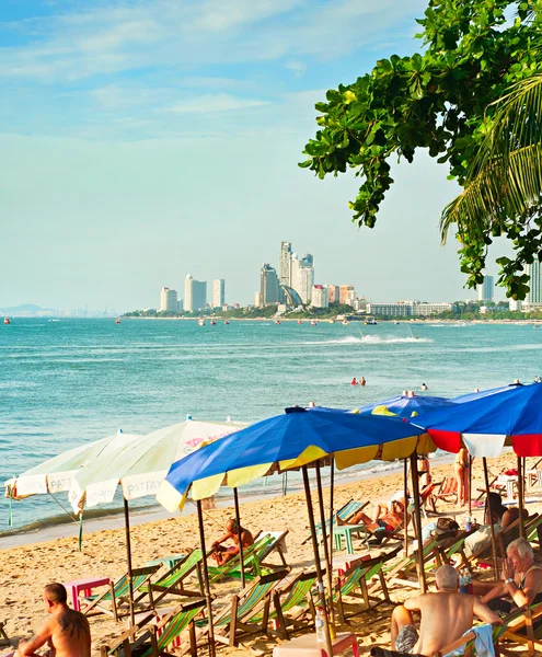 Pattaya beach, Tayland — Stok fotoğraf