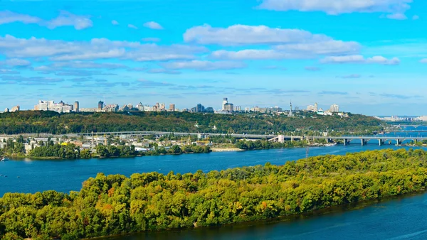 Blick auf Kiew, Ukraine — Stockfoto