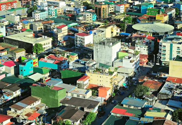 Трущобы города Макати — стоковое фото