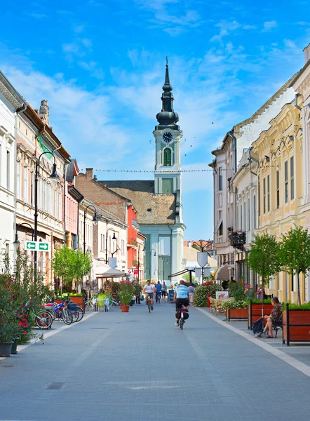 Baja street, Hongarije — Stockfoto