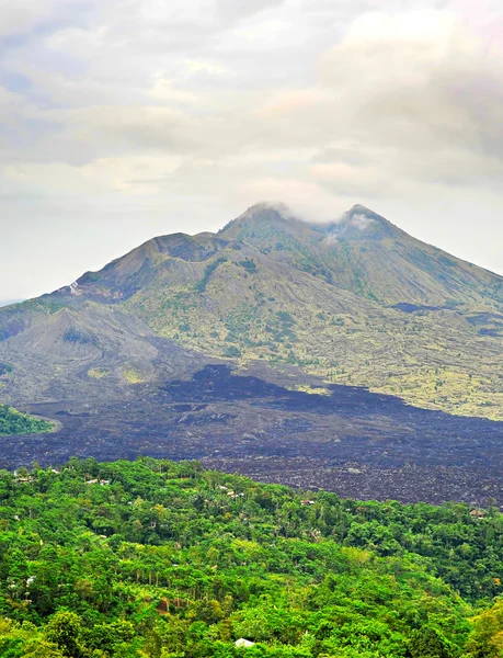 Volcano Batur at Bali island — Stock Photo, Image