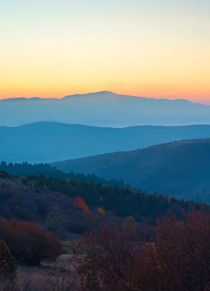 Krásné Černé hory hory — Stock fotografie