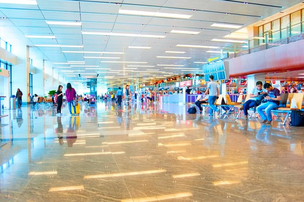 Singapore Changi nemzetközi repülőtér — Stock Fotó
