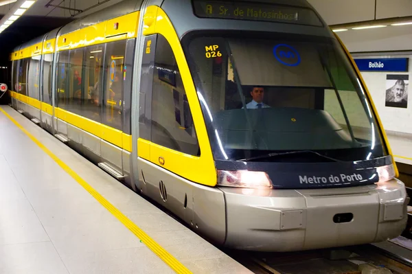 Metro de Oporto, Portugal — Foto de Stock