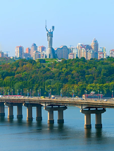 Skyline Київ, Україна — стокове фото