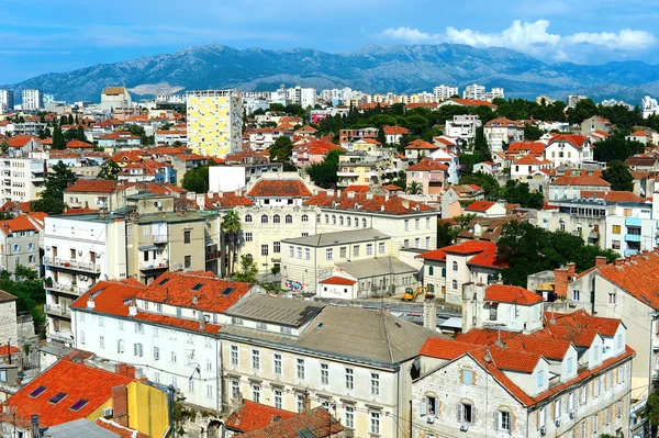 Split cityscape — Stock Photo, Image