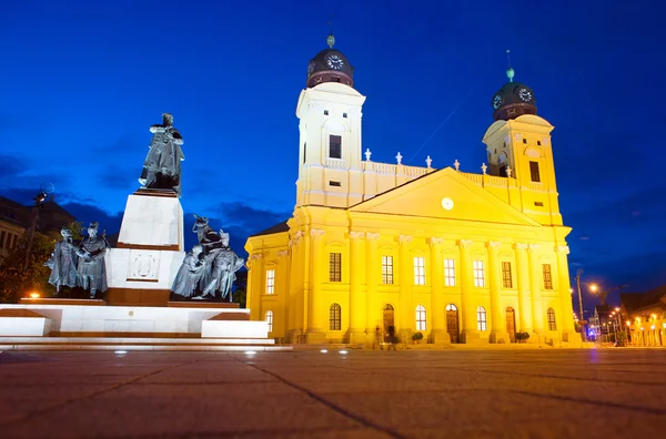 Debrecen hervormd grote kerk — Stockfoto