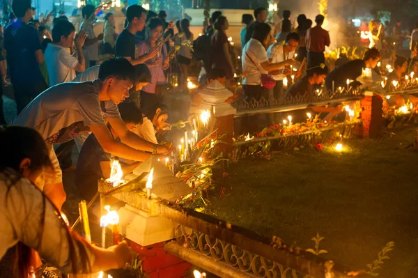 Candle lights, Thailand — Stock Photo, Image