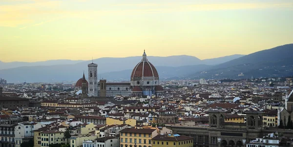 Skyline del centro di Firenze — Foto Stock