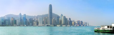 Hong Kong panorama clipart