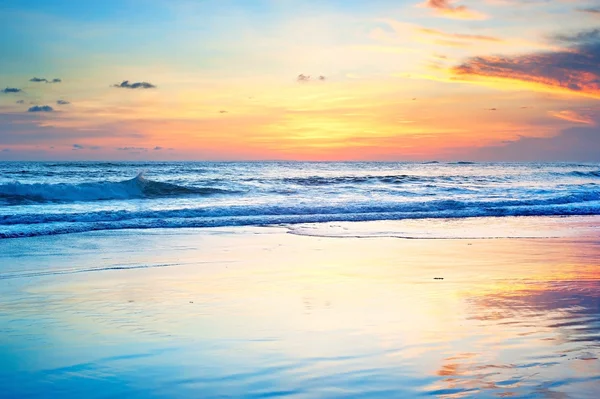 Bali sunset beach — Stock Photo, Image