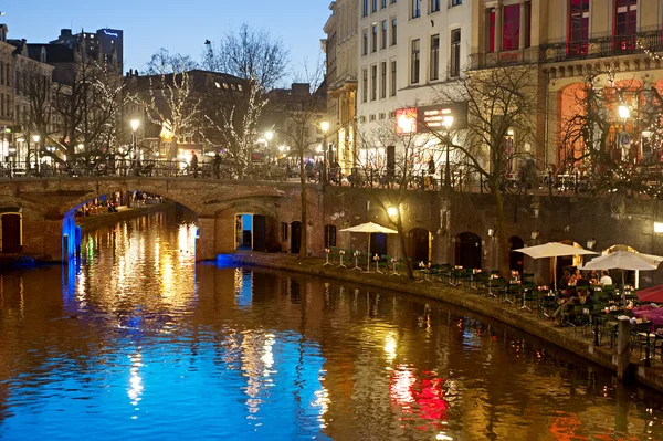 Utrecht gamla stan — Stockfoto