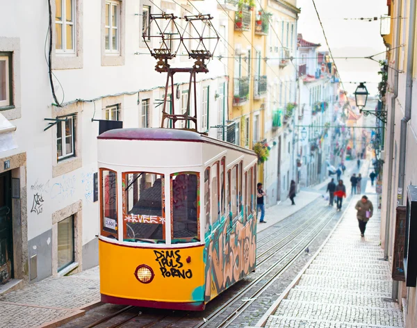 Famous designed funicular — Stock Photo, Image