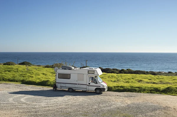 Camping-Plätze in Sagres, Portugal — Stockfoto