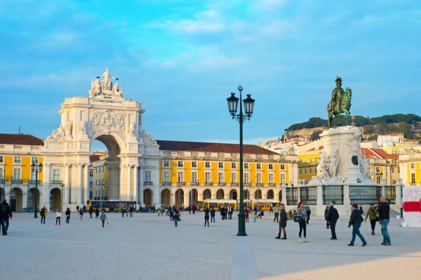 Praça do Comércio, Lisboa — Fotografia de Stock