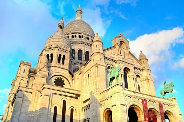 Montmartre Bazylika, Paryż — Zdjęcie stockowe