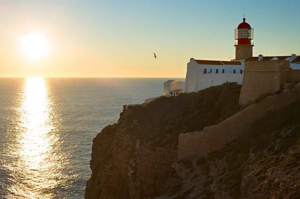 Algarve deniz feneri, Portekiz — Stok fotoğraf