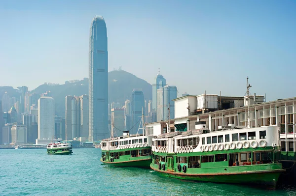 Hong Kong ferry vervoer — Stockfoto