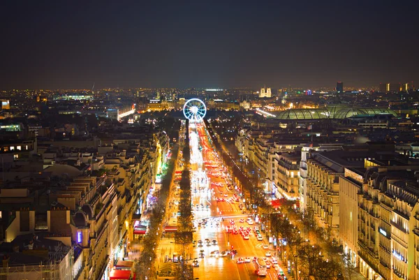 天际线的巴黎，法国 — 图库照片