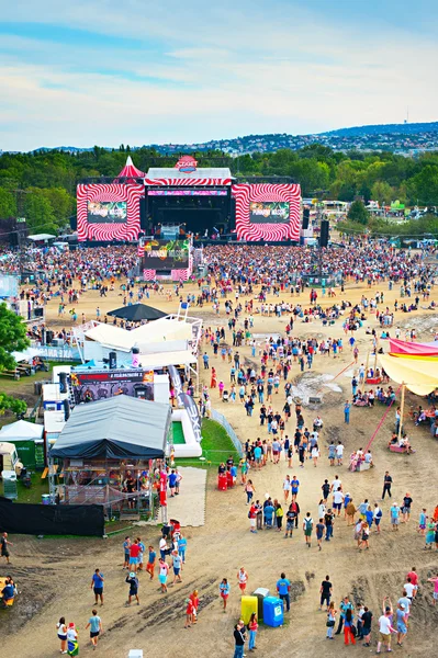 Sziget music fest — Stock Fotó