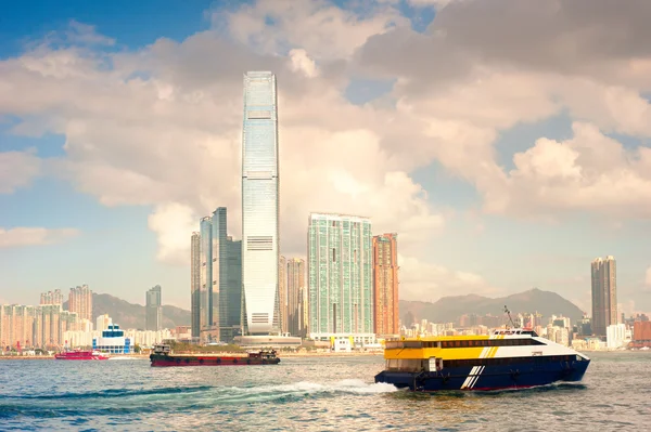 Hong Kong transport par eau — Photo