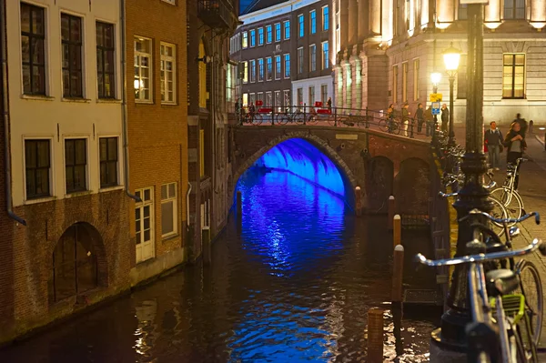 People walking in Utrecht — Stock Photo, Image