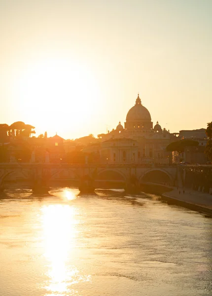 Gün batımında, Roma Vatikan — Stok fotoğraf