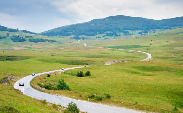 Landsväg i Bosnien och Hercegovina — Stockfoto
