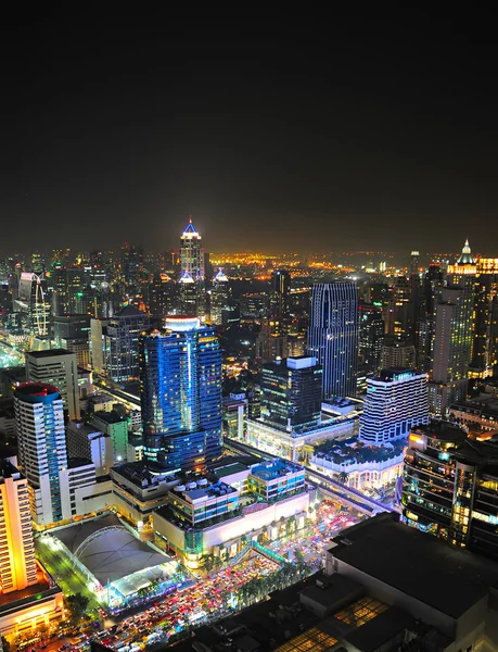 Centrum van de stad van Bangkok, Thai — Stockfoto