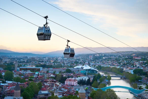 Standseilbahn Tiflis, Georgien — Stockfoto