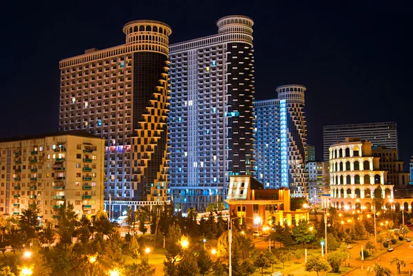 Modern architecture of Batumi embankment — Stockfoto