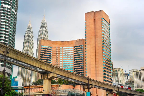Kuala Lumpur downtown — Stock Photo, Image