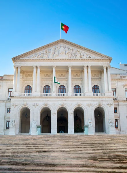 Edifício do Parlamento Português, Lisboa — Fotografia de Stock