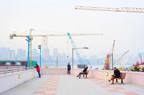 Hong Kong życia miejskiego — Zdjęcie stockowe