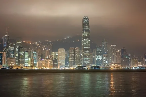 Hong Kong at night — Stock Photo, Image