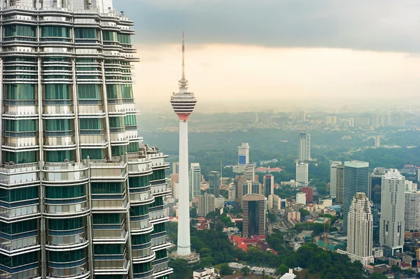 Horisont av Kuala Lumpur. Malaysia — Stockfoto