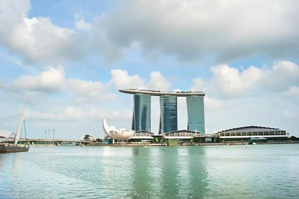 싱가포르, 마리나 베이 샌즈 호텔 — 스톡 사진