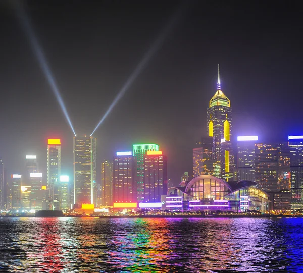 Hong Kong Lichter Karte — Stockfoto