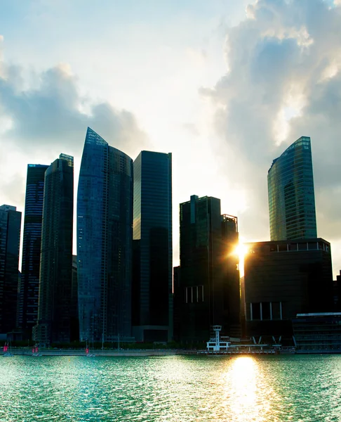 Singapur centrální jádro — Stock fotografie