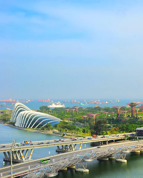 Jardín de Bahía de Singapur — Foto de Stock