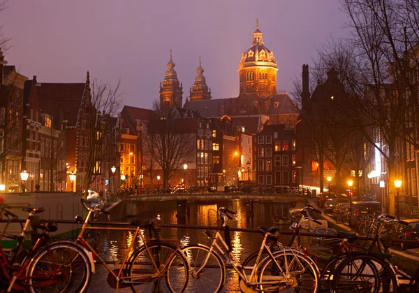 Церковь Святого Николая в Амстердаме — стоковое фото