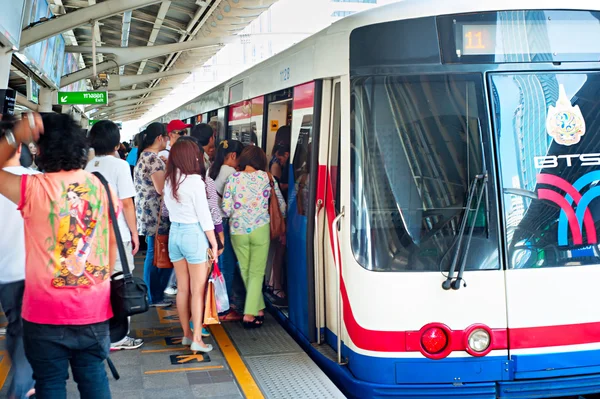 Bangkok subway station방콕 지하철 역 — 스톡 사진