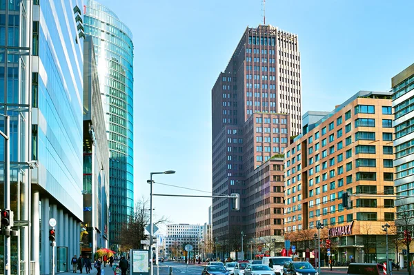 Potsdamer Platz em Berlim — Fotografia de Stock